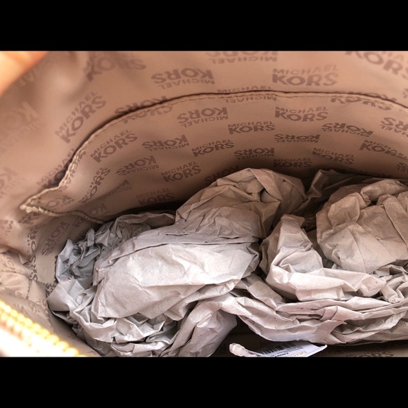 Michael Kors Emmy Pink Floral Crossbody Small - Picture 7 of 8